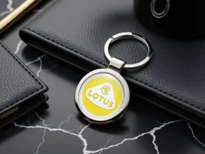 Lotus Personalisiert Schlüsselhalter Logo Premium